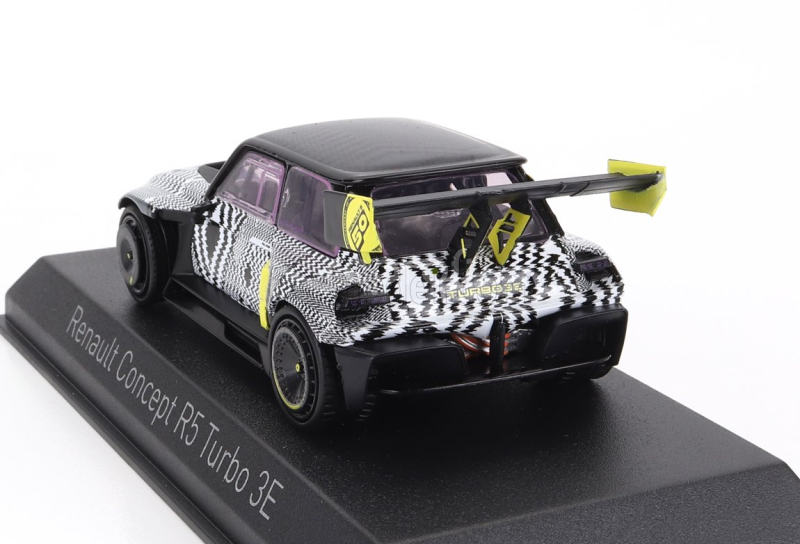 Norev Renault R5 Turbo 3e E-tech 2022 1:43 Černá Bílá Žlutá