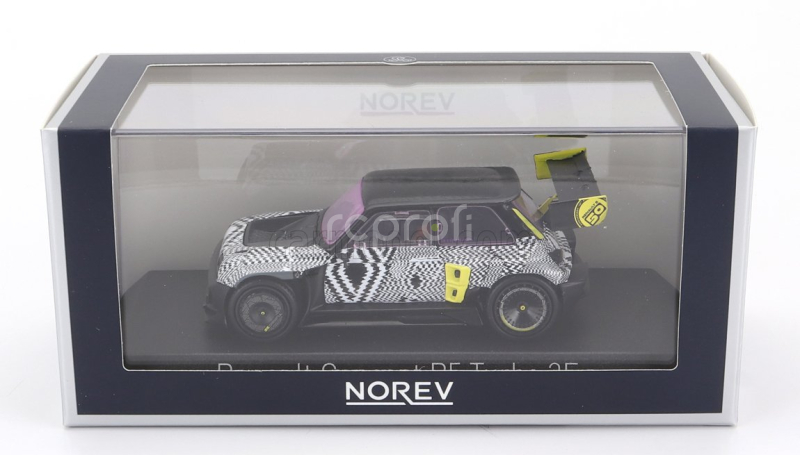 Norev Renault R5 Turbo 3e E-tech 2022 1:43 Černá Bílá Žlutá
