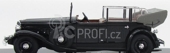 Norev Renault Reinastella Cabriolet 1936 - Personal Car Albert Lebrun 1:43 Black