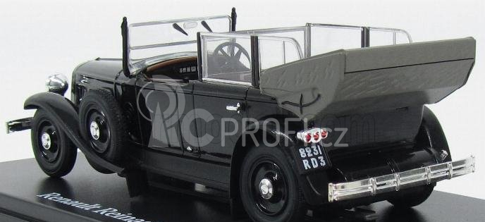Norev Renault Reinastella Cabriolet 1936 - Personal Car Albert Lebrun 1:43 Black