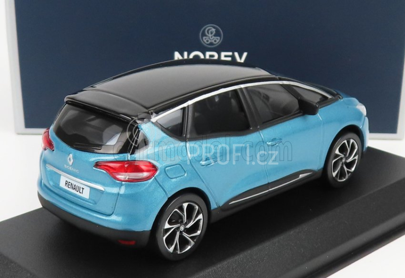 Norev Renault Scenic 2016 1:43 Světle Modrá Černá