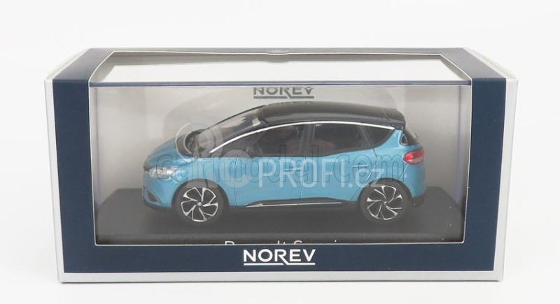 Norev Renault Scenic 2016 1:43 Světle Modrá Černá