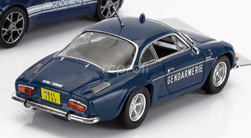Norev Renault Set 2x A110 Alpine Gendarmerie Coupe 2022 + 1600s Coupe Gendarmerie 1971 1:43 Blue