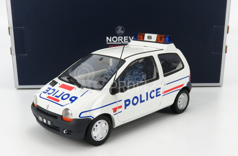 Norev Renault Twingo Police 1995 1:18 Bílá