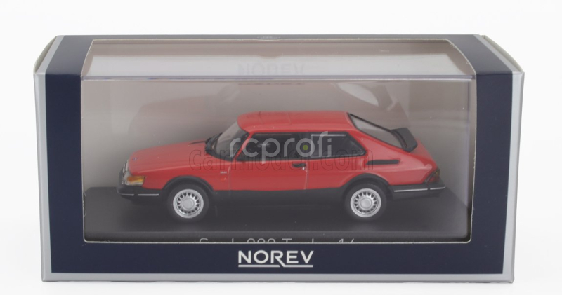 Norev Saab 900 Turbo 1992 1:43 Red
