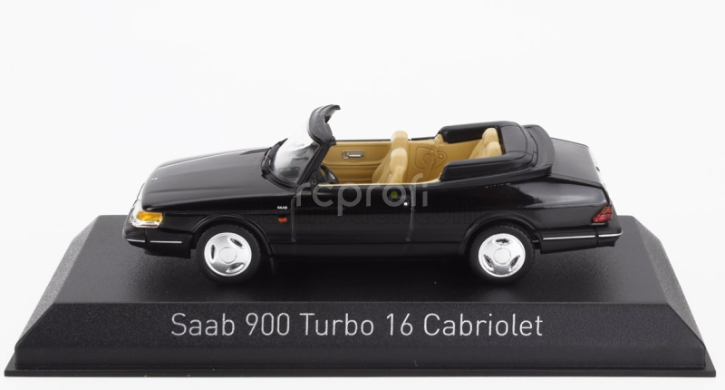 Norev Saab 900 Turbo Cabriolet 1992 1:43 Black