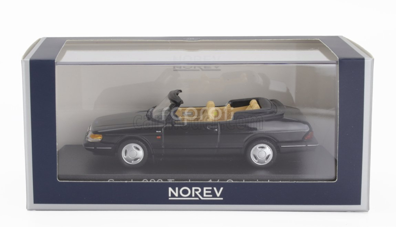 Norev Saab 900 Turbo Cabriolet 1992 1:43 Black