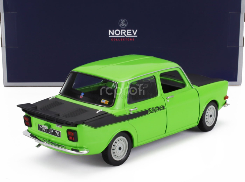 Norev Simca 1000 Rally2 1976 1:18 Zelená Černá