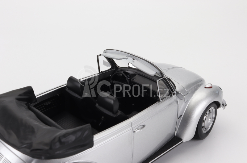 Norev Volkswagen Beetle 1303 Cabriolet 1973 1:18 Silver