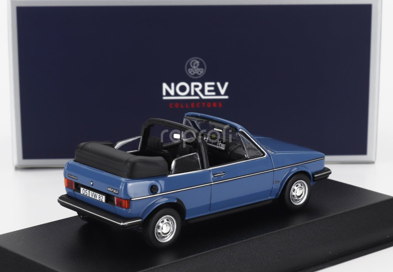 Norev Volkswagen Golf Cabriolet Open 1981 1:43 Blue