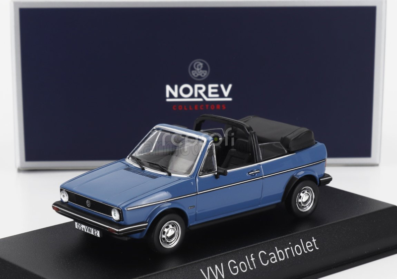 Norev Volkswagen Golf Cabriolet Open 1981 1:43 Blue