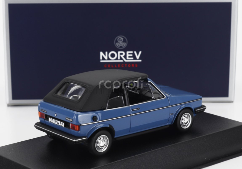 Norev Volkswagen Golf Cabriolet Open 1981 1:43 Blue
