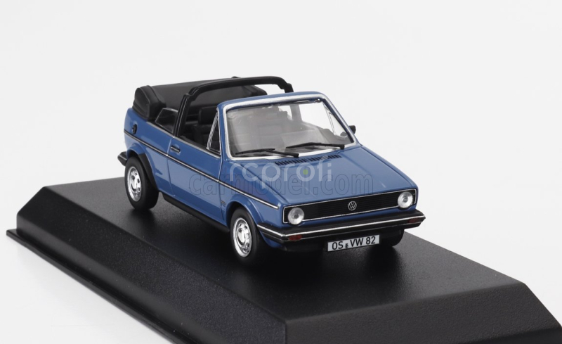 Norev Volkswagen Golf Cabriolet Open 1981 1:43 Blue