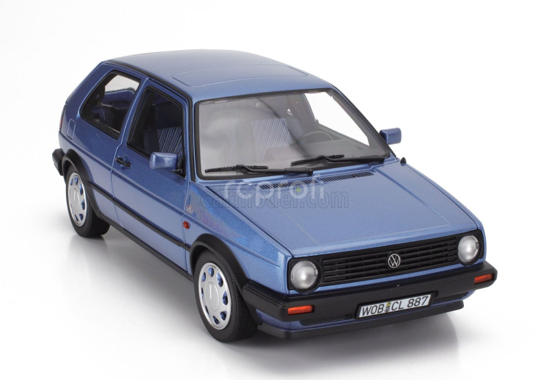 Norev Volkswagen Golf Ii 10 Millionen 1988 1:18 Star Blue Met