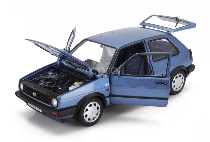 Norev Volkswagen Golf Ii 10 Millionen 1988 1:18 Star Blue Met
