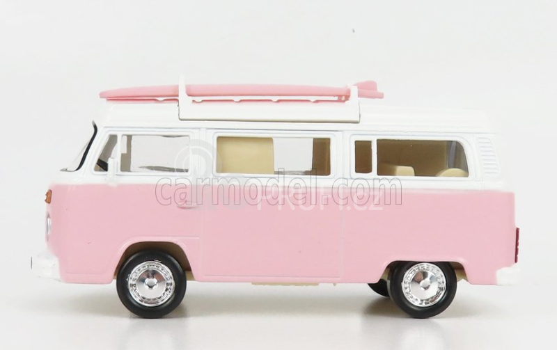 Norev Volkswagen T2b Camper Van 1962 1:43 Růžová Bílá