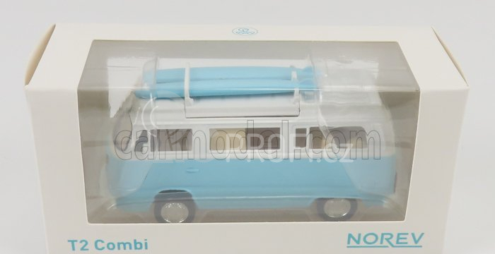Norev Volkswagen T2b Camper Van 1962 1:43 Světle Modrá