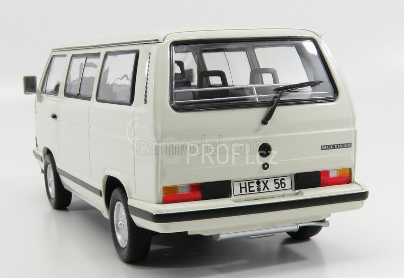 Norev Volkswagen T3 Multivan Minibus White Star 1992 1:18 Bílá