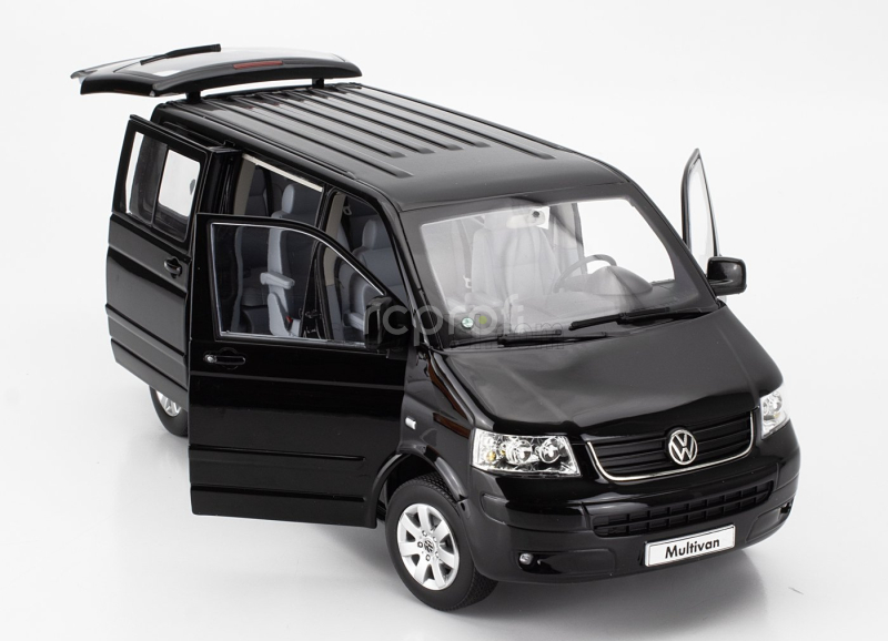 Norev Volkswagen T5 Multivan Minibus 2003 1:18 Black