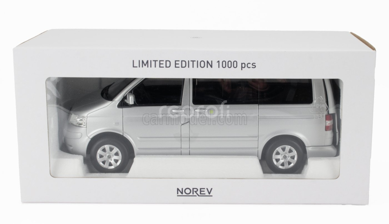 Norev Volkswagen T5 Multivan Minibus 2003 1:18 Silver