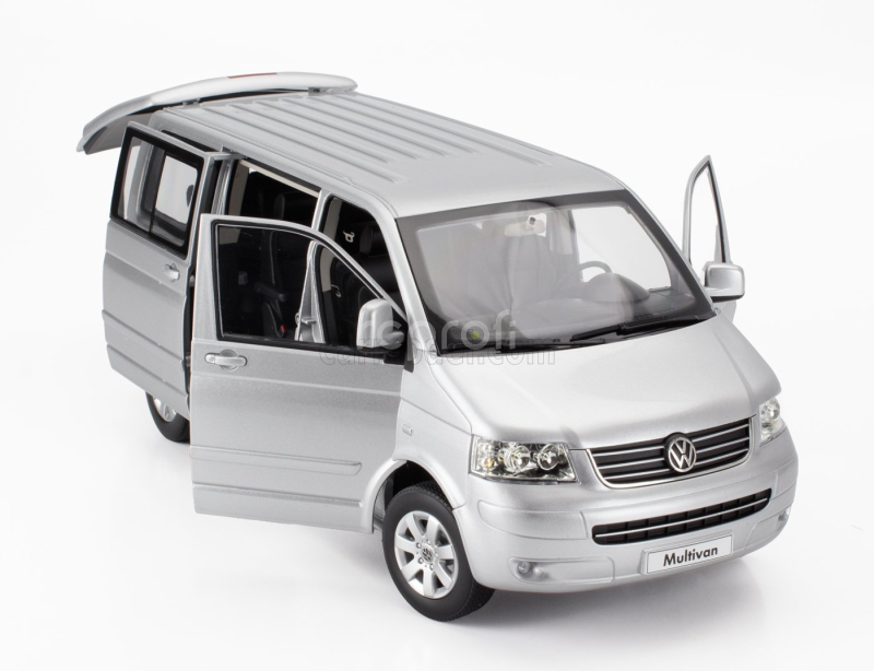Norev Volkswagen T5 Multivan Minibus 2003 1:18 Silver