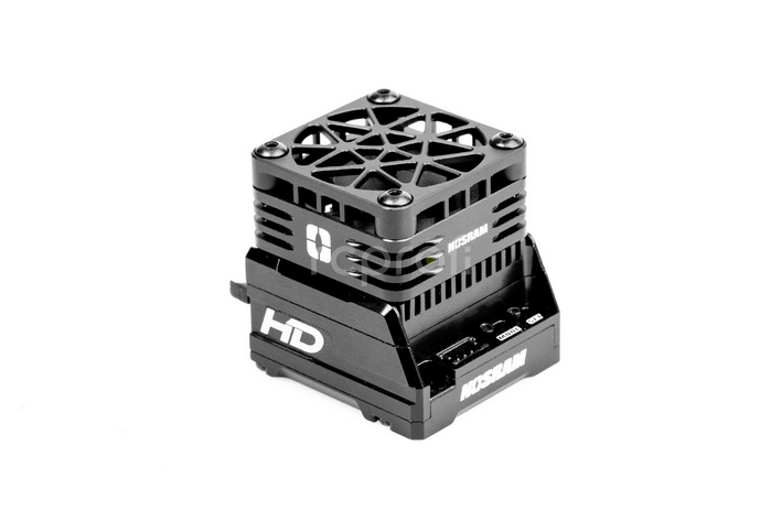 NOSRAM Hliníková mřížka pro 30mm ventilátory - černá