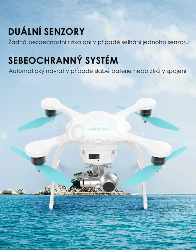 EHANG GHOSTDRONE 2.0 Aerial, bílá