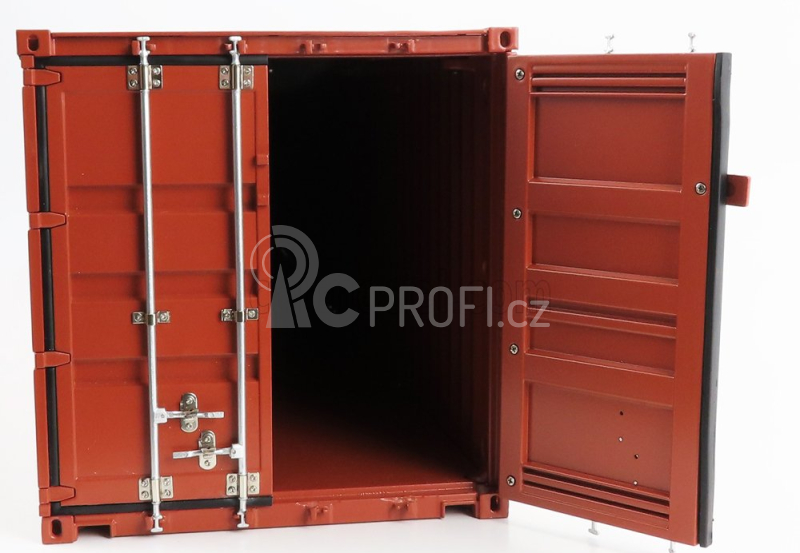 Nzg Accessories International Sea-container 40 For Trailer 1:18 Brown