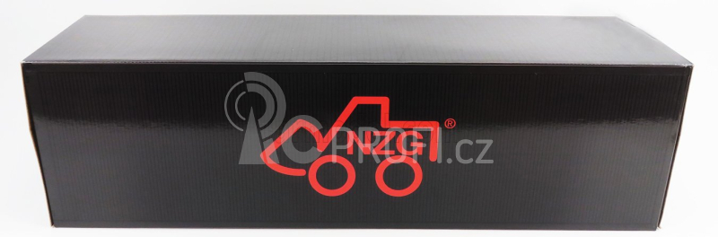 Nzg Accessories Trailer For Truck With European Sea-container 40 1:18 Brown