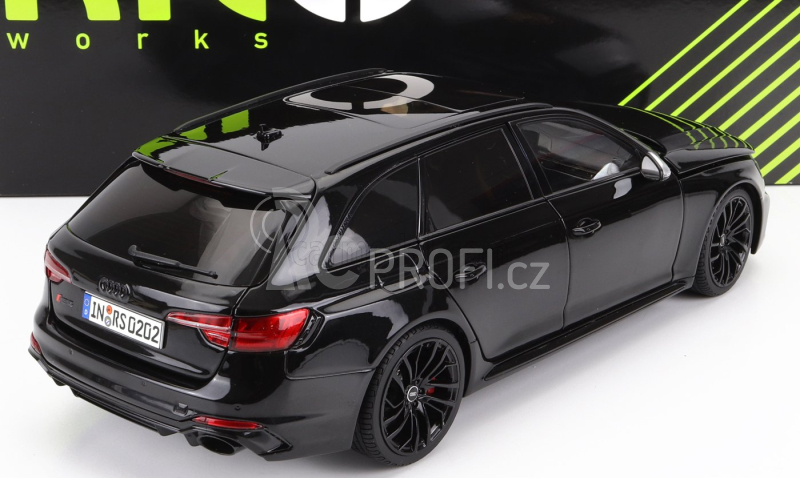 Nzg Audi A4 Rs4 Avant Sw Station Wagon 2020 1:18 Black