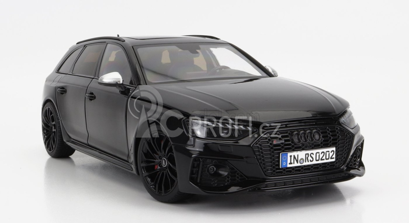 Nzg Audi A4 Rs4 Avant Sw Station Wagon 2020 1:18 Black