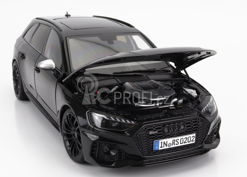 Nzg Audi A4 Rs4 Avant Sw Station Wagon 2020 1:18 Black