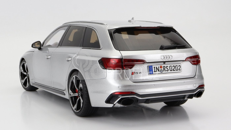 Nzg Audi A4 Rs4 Avant Sw Station Wagon 2020 1:18 Silver