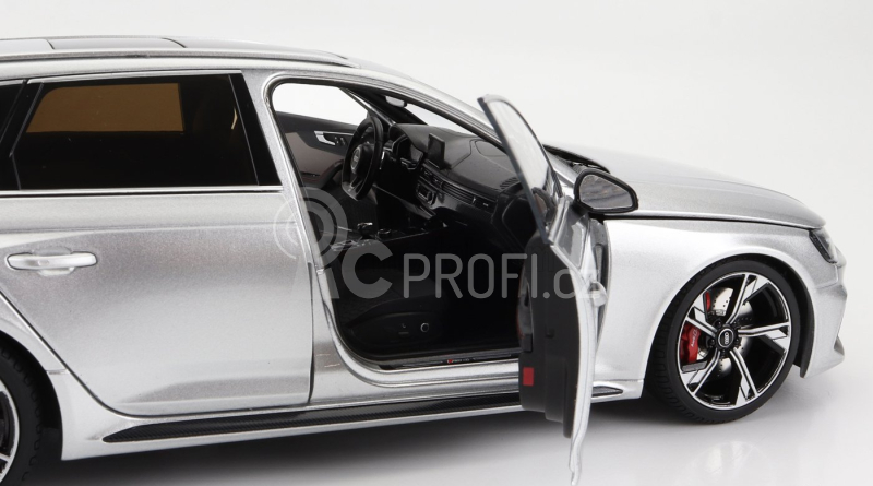 Nzg Audi A4 Rs4 Avant Sw Station Wagon 2020 1:18 Silver