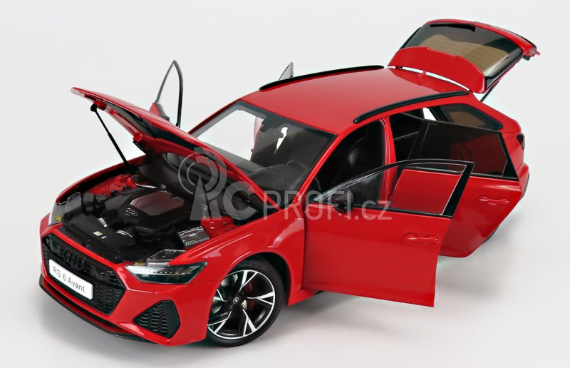 Nzg Audi A6 Rs6 Avant 2021 1:18 Red