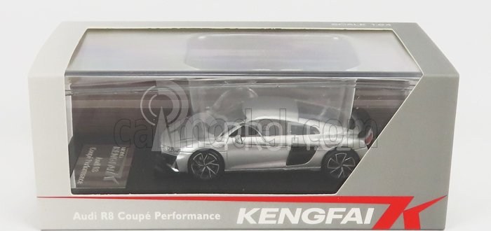 Nzg Audi R8 Coupe Performance 2019 1:64 Silver