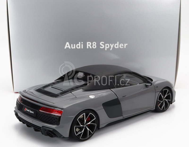 Nzg Audi R8 Spider Performance 2019 1:18 Nardo Grey