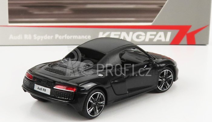 Nzg Audi R8 Spider Performance 2019 1:64 Black