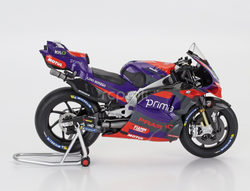 Nzg Ducati Desmosedici Gp24 Team Pramac Racing N 21 Motogp Season 2024 Franco Morbidelli 1:12 Fialová Červená Černá
