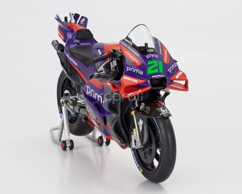 Nzg Ducati Desmosedici Gp24 Team Pramac Racing N 21 Motogp Season 2024 Franco Morbidelli 1:12 Fialová Červená Černá