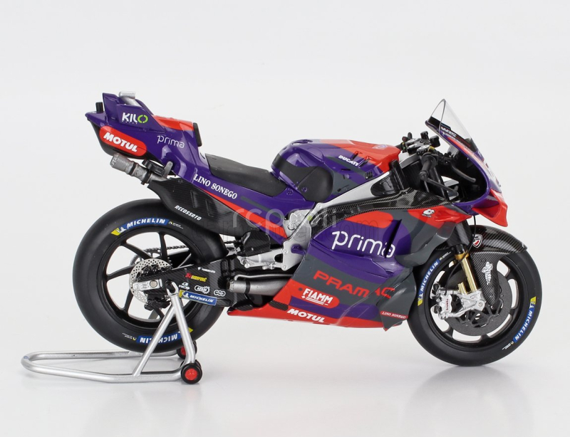 Nzg Ducati Desmosedici Gp24 Team Pramac Racing N 89 World Champion Motogp Season 2024 Jorge Martin 1:12 Fialová Červená Černá