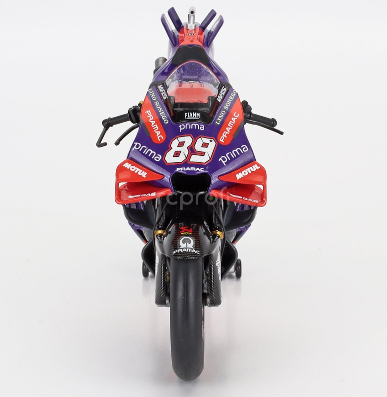 Nzg Ducati Desmosedici Gp24 Team Pramac Racing N 89 World Champion Motogp Season 2024 Jorge Martin 1:12 Fialová Červená Černá