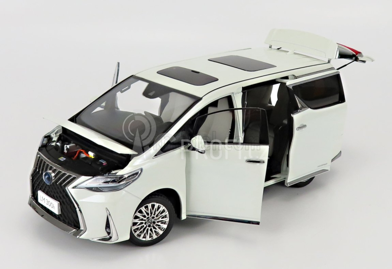 Nzg Lexus Lm300h Minivan 2020 1:18 Bílá