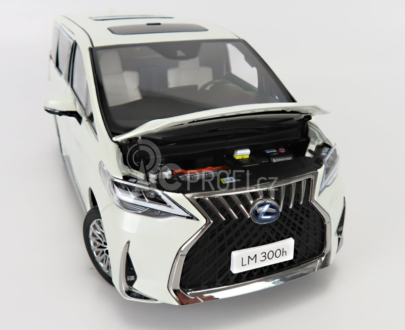 Nzg Lexus Lm300h Minivan 2020 1:18 Bílá