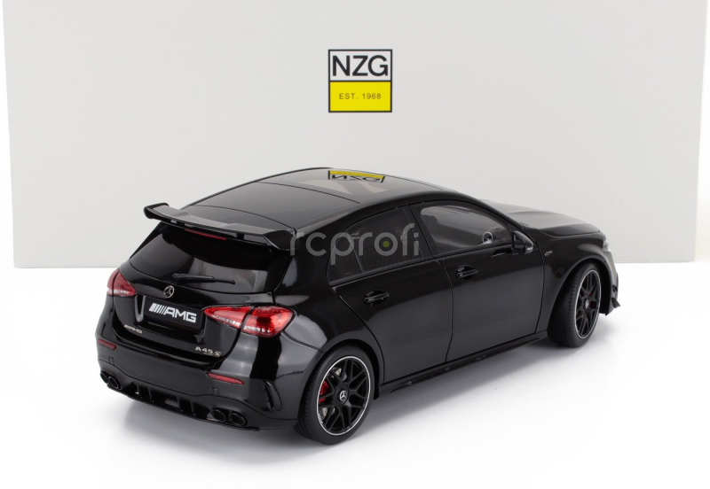 Nzg Mercedes benz A-class A45s 4-matic Amg 2023 1:18 Cosmos Black