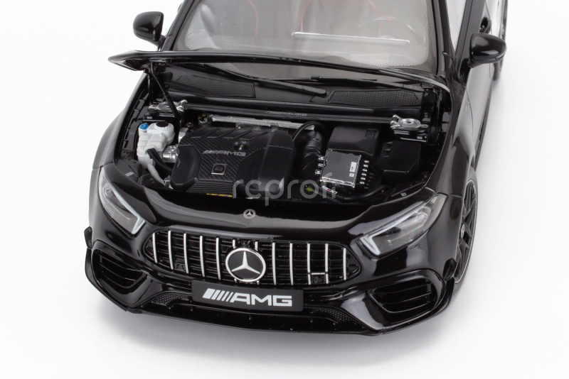 Nzg Mercedes benz A-class A45s 4-matic Amg 2023 1:18 Cosmos Black