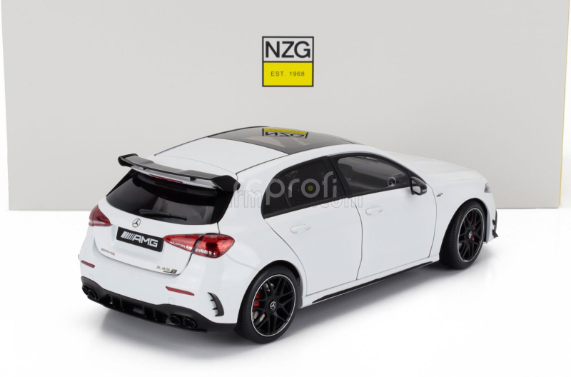 Nzg Mercedes benz A-class A45s 4-matic Amg 2023 1:18 Polární Bílá