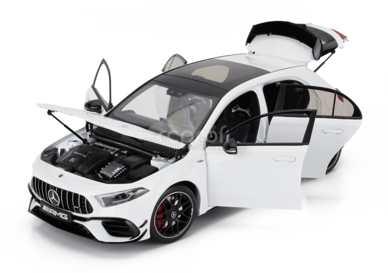 Nzg Mercedes benz A-class A45s 4-matic Amg 2023 1:18 Polární Bílá