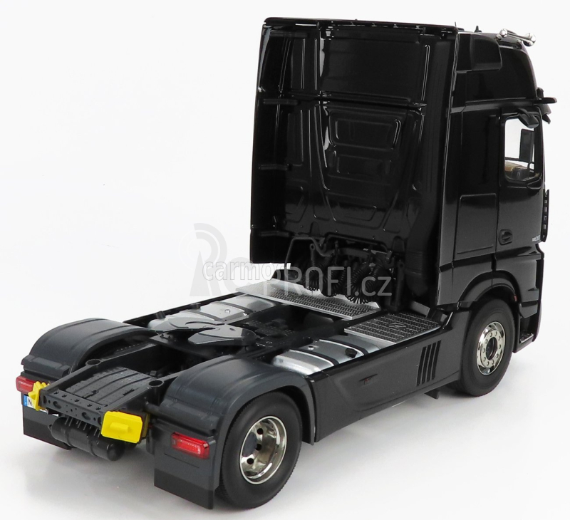 Nzg Mercedes benz Actros 2 1863 Gigaspace 4x2 Mirrorcam Tractor Truck 2-assi 2018 1:18 Black
