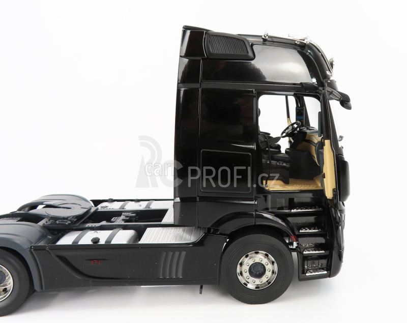 Nzg Mercedes benz Actros 2 1863 Gigaspace 4x2 Mirrorcam Tractor Truck 2-assi 2018 1:18 Black
